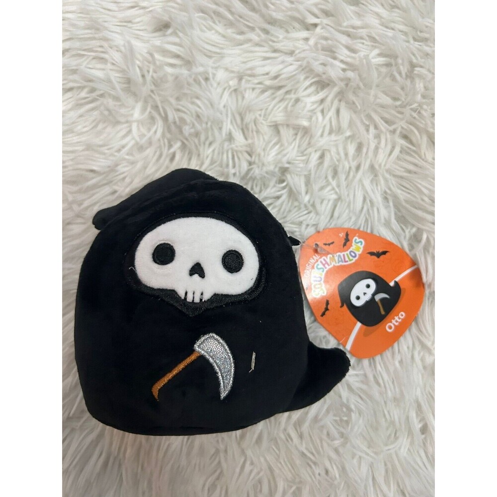 New Squishmallows Otto Black Halloween 5 inch plush toy